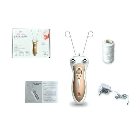 New Electric Women Epilator Me Body Face Facial Hair Remover Epilator Epilator for Lady Electric Face Cotton Thread Deflating
