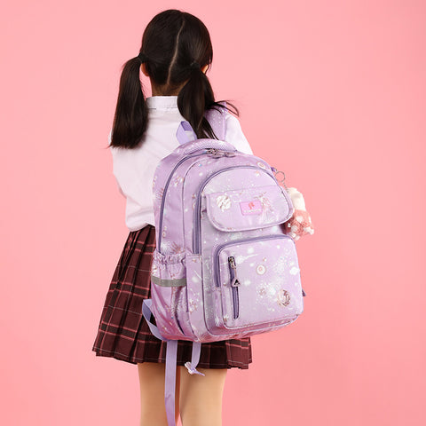 Women's Fashion Print Large Capacity Backpack