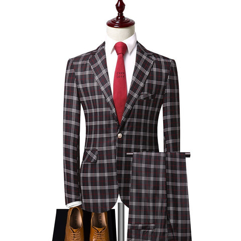 Two-piece Banquet Performance Dress Suit