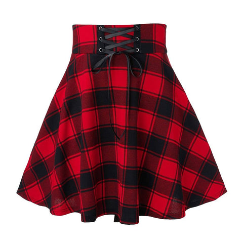Women Fashion Sexy Casual Lattice Printing Splicing
