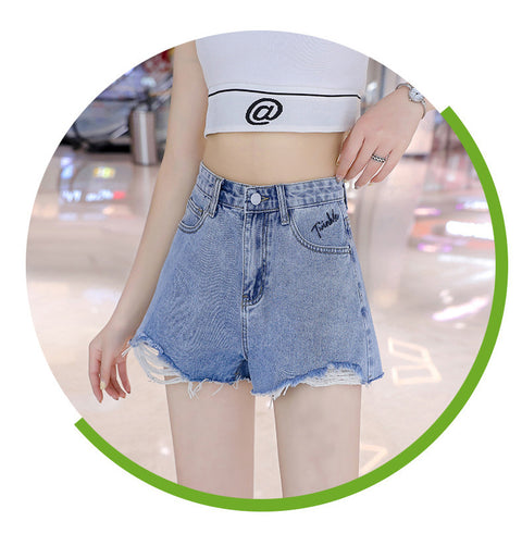 Summer New Style Thin And Versatile Fashion A-line Wide-leg Hot Pants Ins Trend