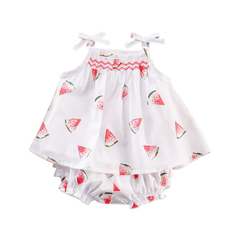 Watermelon patterned children's suit