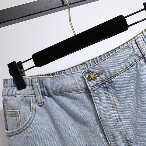 Wide-leg a-line hot pants