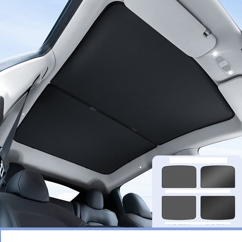 Applicable To Model3Y Shading Roof Canopy Sunshade Sectional Skylight Thermal Insulated Curtain
