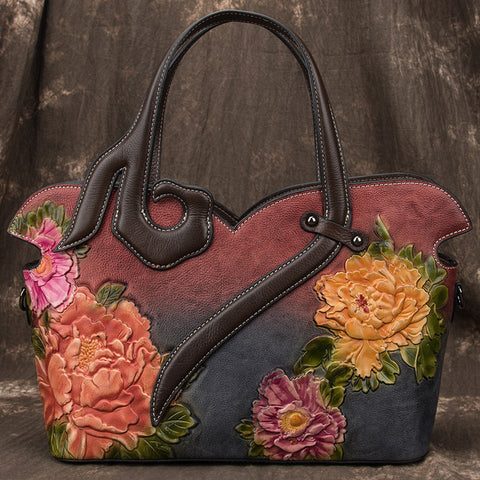 Vintage handmade crossbody bag