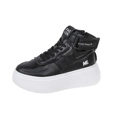 Trifle Thick-soled White Shoes Women's Inner Heightening Sports Daddy Shoes