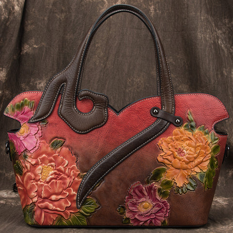Vintage handmade crossbody bag