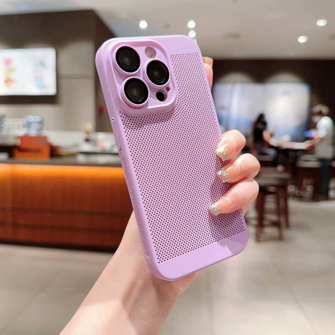 Ultra-thin Heat Dissipating Mesh Shell Phone Case
