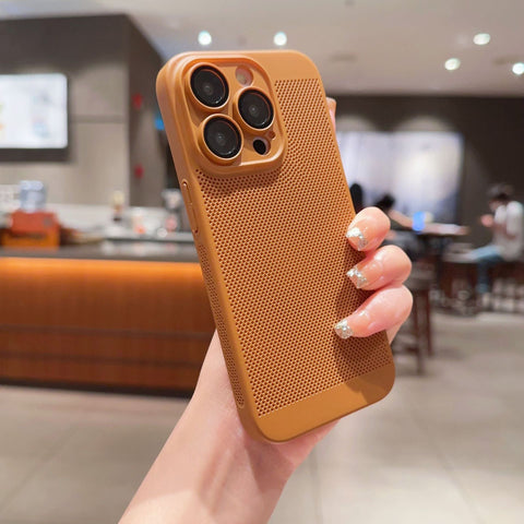 Ultra-thin Heat Dissipating Mesh Shell Phone Case