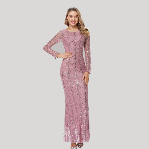 Summer And Autumn New Slim Banquet Fishtail Skirt Elegant Party
