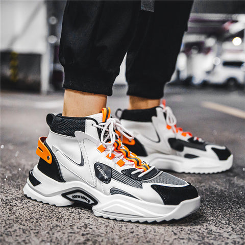 All-match Coconut Casual Winter High-top Sports Daddy Trendy Shoes