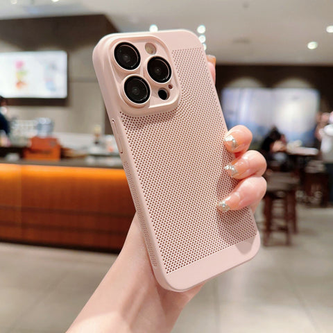 Ultra-thin Heat Dissipating Mesh Shell Phone Case