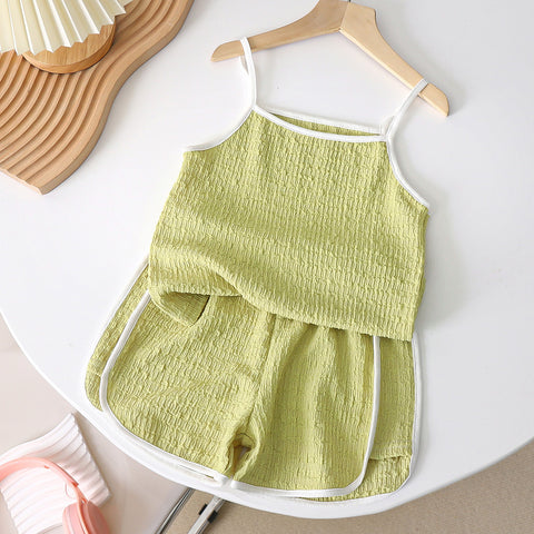 Summer New Girls' Camisole Set